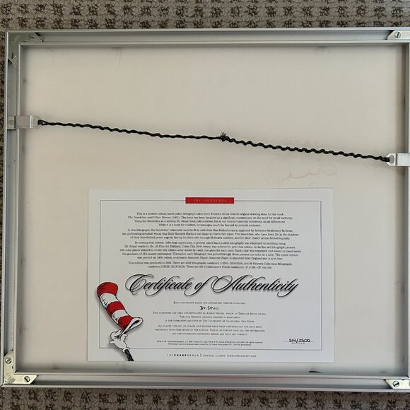 Dr. Seuss Lithograph Sylvester McMonkey McBean's Star Belly Sneech Machine - Picture 2 of 4